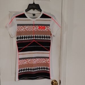 Helly Hansen Geometric Patterned T-Shirt M